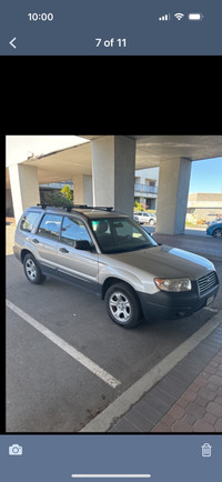 2006 Forester 2.5X 5SP