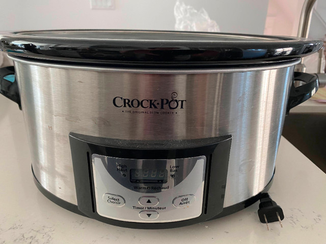 Crockpot 6 qt slow cooker dans Fours à micro-ondes et cuiseurs  à Ville de Toronto - Image 2