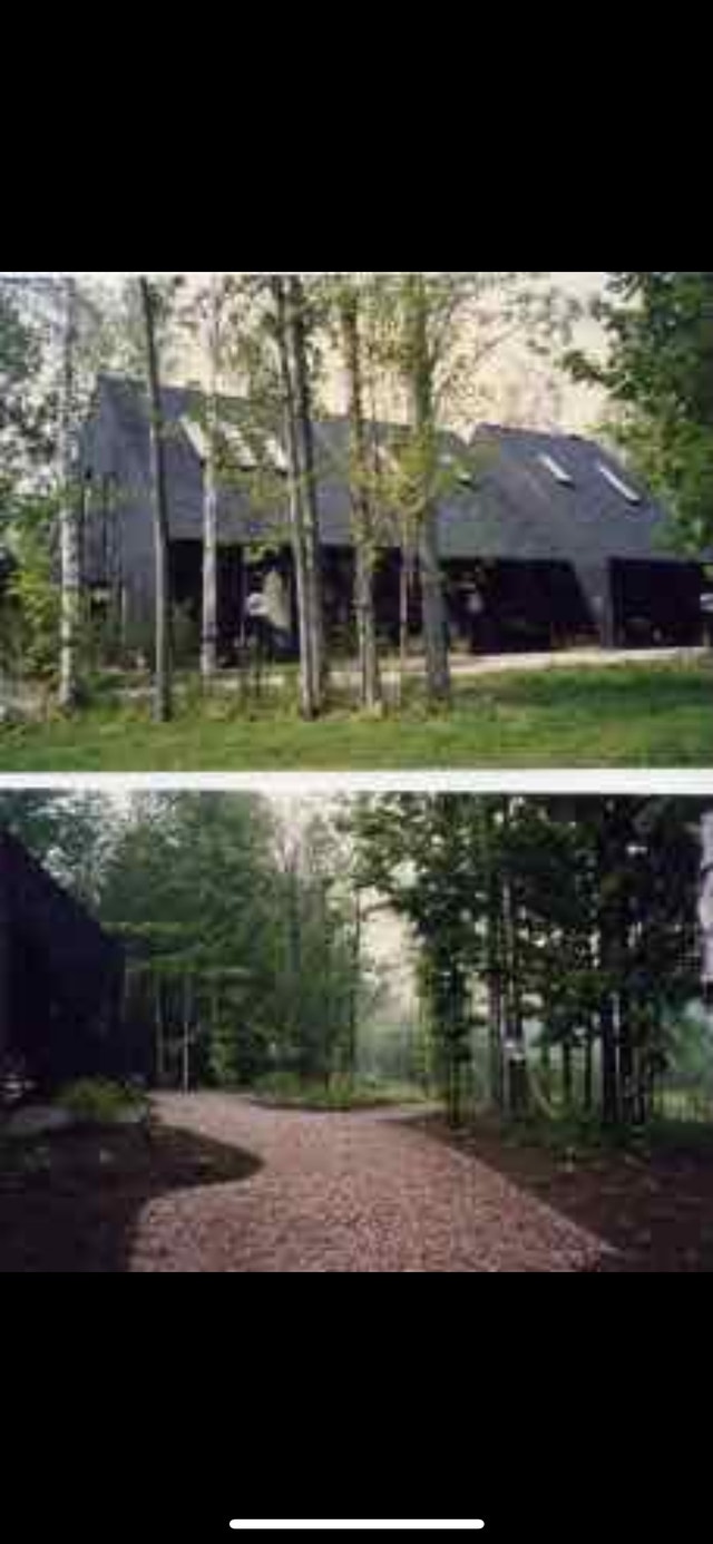 Chelsea 23 acres tiny lake hottub on dock Houses for Sale Gatineau