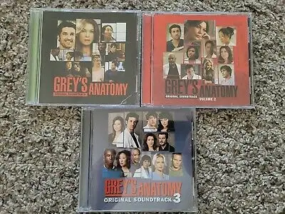 Grey's Anatomy Soundtrack cds -Volumes 1 , 2 , and 3 -$5 each, View more