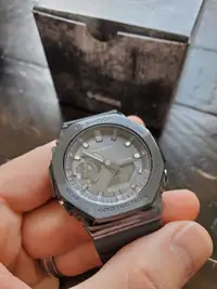 Casio G-Shock Blue Metal Watch