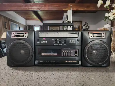 Panasonic Cassette Radio Boombox, View more