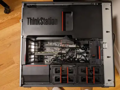 Great Condition Lenovo ThinkStation p510 with Intel Xeon e5-2697 V3 14-core 28 thread 32 GB DDR4 RAM...