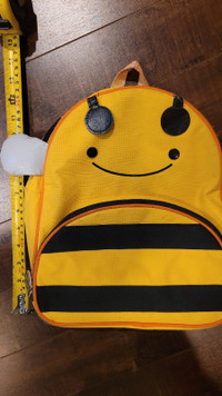12" Bumble bee backpack 