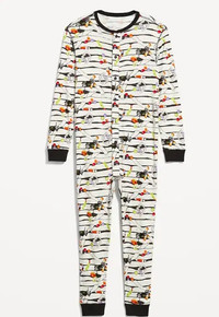 Men's Halloween Onesie (one piece) PJ set.  Size Medium.