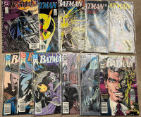1990 Batman Comic Books