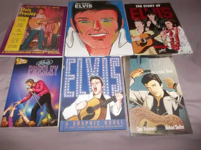 ELVIS PRESLEY GRAPHIC NOVELS AND BIOS, View more