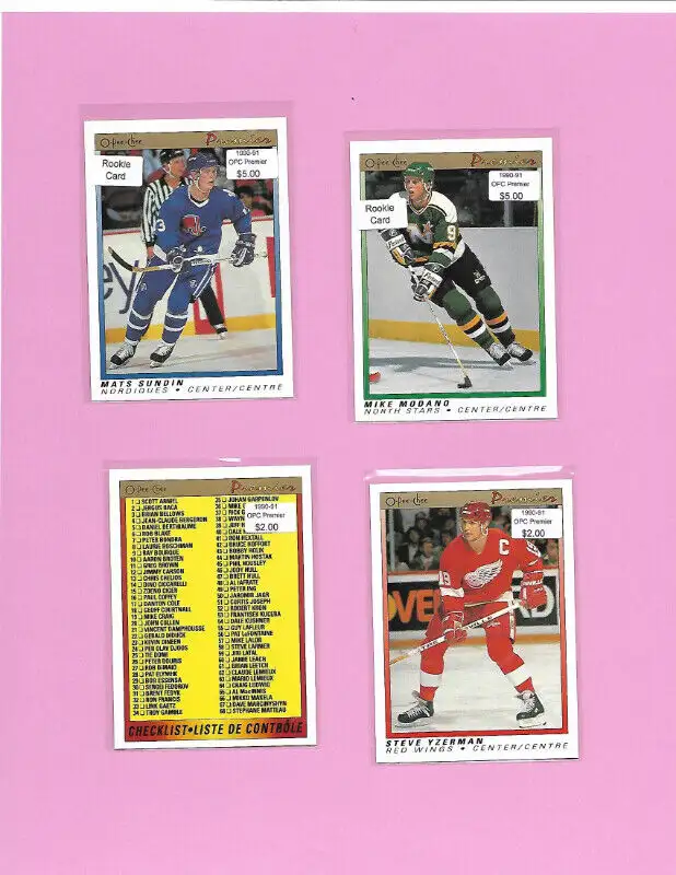 Hockey Cards: 1990-91 OPC Premier (Stars, Rookies & Commons) in Arts & Collectibles in Bedford - Image 11