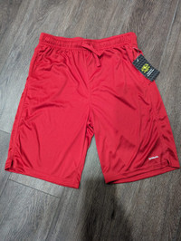 NEW Athletic Works Boys Red Shorts XXL 18