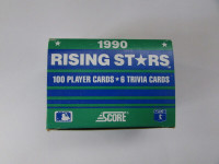 1990 Score Baseball Rising Stars Cards