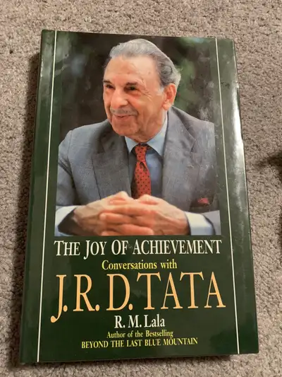 The joy of achievement JRD TAta, View more