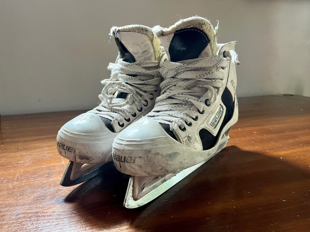 Vintage Bauer 3000 Goalie Skates - Size 8D (shoe size US 9.5) in Hockey in City of Toronto - Image 2