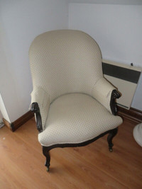 Fauteuil de style victorien