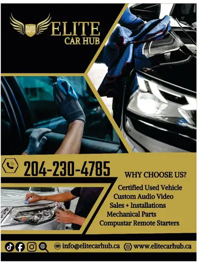 ELITECARHUB – Your Full Auto Hub in Winnipeg, View more