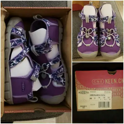 Keen Sandals (Kids Youth Size 7) Seacamp II CNX Sandal, View more