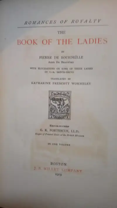 VINTAGE ANTIQUE BOOK SERIES: ROMANCES OF ROYALTY, View more