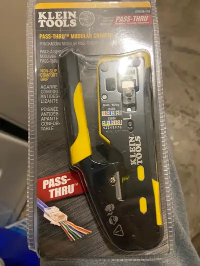 Klein Tools - Pass Thru Modular Crimper, View more