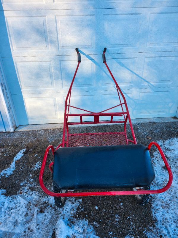 Sulky red dog cart in Accessories in Kawartha Lakes - Image 3