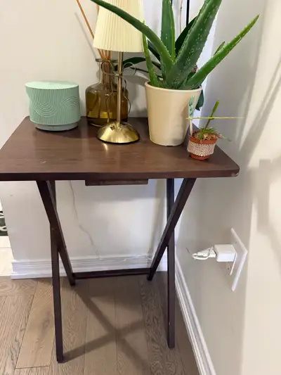 Wooden Accent Table – $20, View more