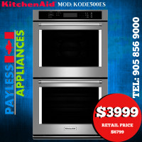 KitchenAid KODE500ESS 30" Double Wall Oven with Even-Heat™ True