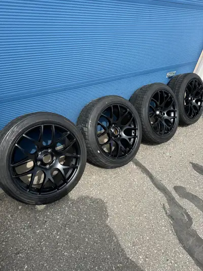 18 inch rims Bmw rims M sport style rims M performance style rims Bmw wheels • Original Black colour...