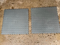 Fore sale Garage floor tiles ( 20x20 inch,  t-joints, coin back)
