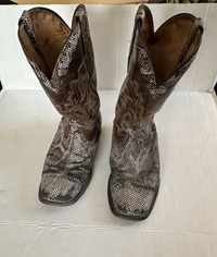 Men's Boulet Cowboy Boots-Size 10