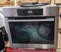 Used Miele built-in wall oven 27"