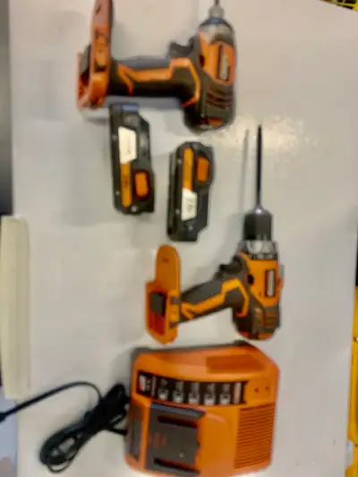 RIDGID DRILL AND IMPACT DRIVER, View more