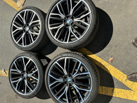 BMW ORIGINAL Y-Spoke 843M 20" RIMS and SUMMER PIRELLI Tires