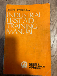 Industrial First Aid and Training manual book