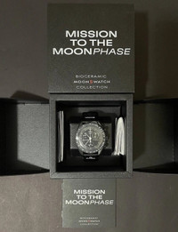 Omega x Swatch mission to the moonphase snoopy (black)