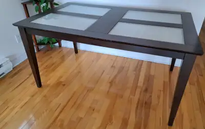 Diner Table L 58 x W 35 x H 30 Hard wood