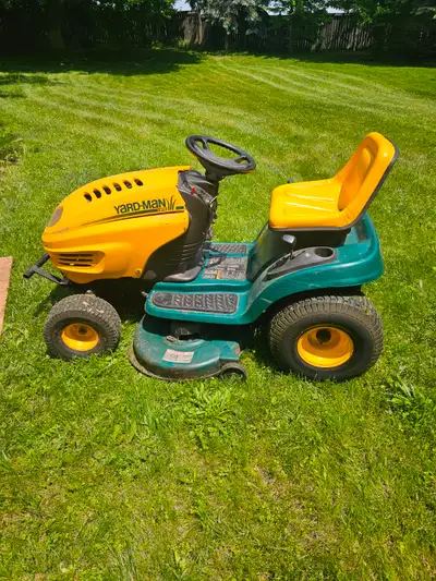 42" 18Hp a nice fast machine, it runs well, modified fuel pump and enlarged battery cutout to fit a...