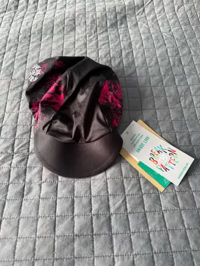 Peppermint Cycling Ice Raspberry Signature Riding Cap, View more