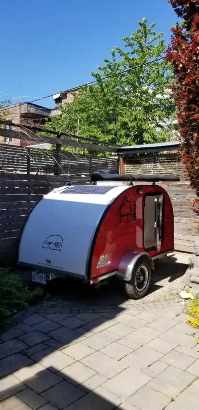 Je vends une roulotte teardrop Car Go Trailer 2020 usagée, parfaite pour votre prochaine aventure! C...
