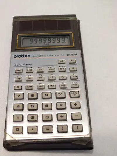 Antique Brother Solar Calculator, View more
