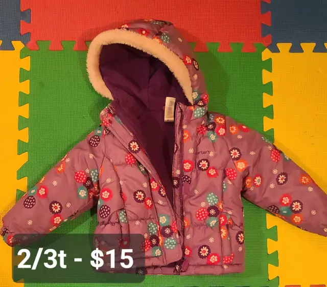 Kids/ toddler winter jackets 12m to 7t in Kids & Youth in Calgary - Image 3