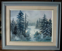 Winter landscape Oil Painting