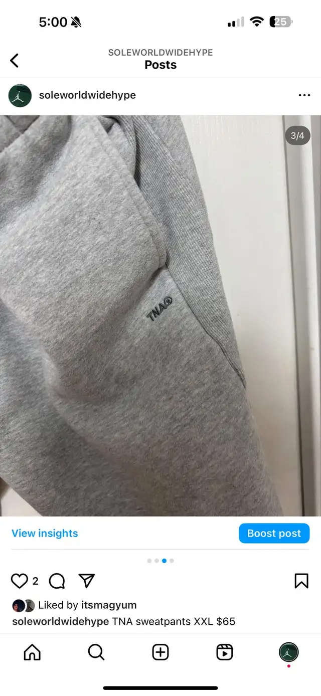 TNA sweatpants XXL $65 in Women's - Bottoms in City of Toronto - Image 3