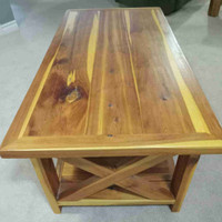 Tennessee Red Cedar X Coffee Table 
