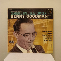 **BENNY GOODMAN Vinyl LP- Carnegie Hall Jazz Concert**