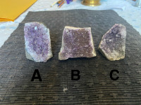 Amethyst mineral rocks