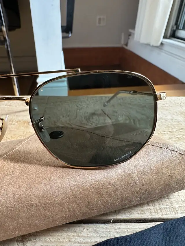 NEW MENS RAYBAN AVIATOR HEXAGONAL CROMANCE SUNGLASSES62863260450178122