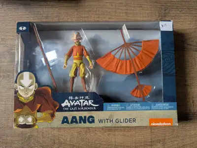 Avatar Aang with glider action figure, View more
