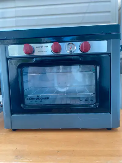 Portable Camp Propane Outdoor Oven with Stove Burners, View more