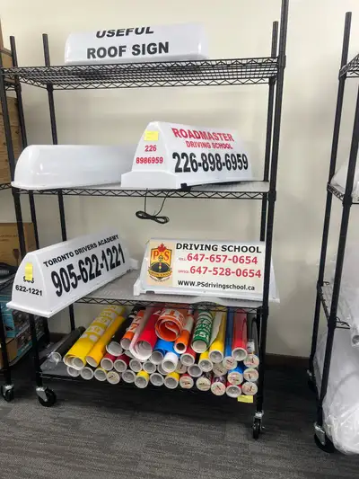Spring & Summer Sale – Driving School Roof Signs Only $100! Dear Driving School, We’re a wholesaler...