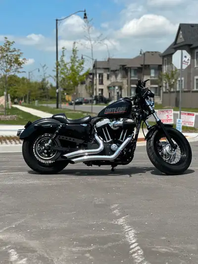 For sale is a 2012 Harley Davidson Forty Eight XL1200X with only 10,580 kilometers. The bike has nev...