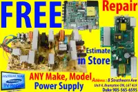 Power Supply Repair,Any Kind TV, Appliance, Toys