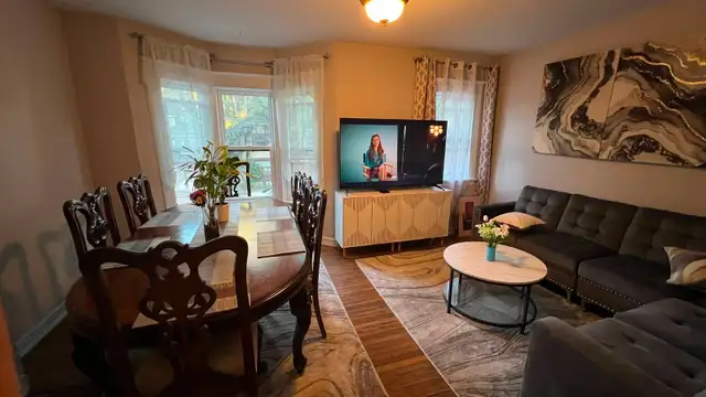 Private Furnished Room, in 3-Bedroom Fully Furnished Apt,Sep 1st in Room Rentals & Roommates in City of Toronto - Image 3
